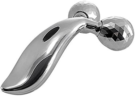 Face Body Roller Massager,3D Reface Massager Roller Y-Shape Sliver Face Mask Body Spa