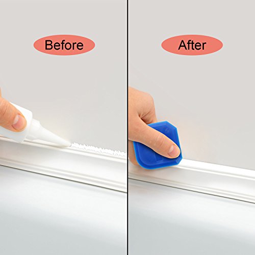 2 Pieces Caulking Tool Set Silicone Sealant Grout Finishing Tool for