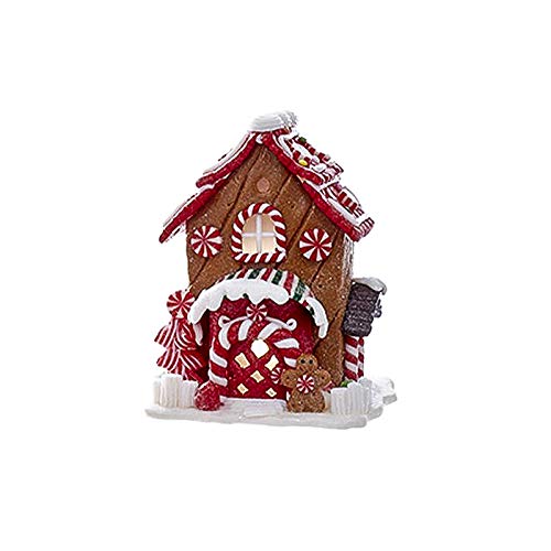 Amazon.com: Candy Cane LED Lighted Collectible Gingerbread Houses
