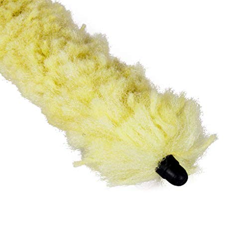 Zerama Saxophone Cleaning Brush Alto Tenor Soprano Saxophone Woodwind Instrument Soft Durable Cleaner Pad Saver