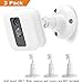 Blink XT Camera Wall Mount Bracket, Blink Home Security Camera System Acceseries,Weather Proof 360 Degree Protective Adjustable Mount Blink Outdoor Camera (3 Pack, White)