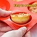 Semi Sphere Silicone Molds, 2 Pack Muffin Cupcake Baking Pan for Cake Jelly Pudding Chocolate Making Desserts Servings Domed Treats