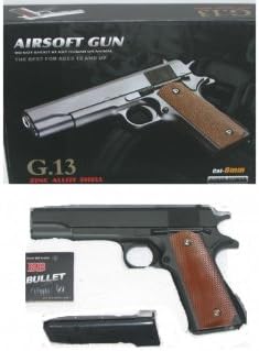 Softair Pistole Colt 1911 / 6mm BBs Vollmetall Federdruck: Amazon.de: Sport  & Freizeit