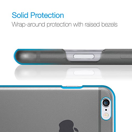 Just Mobile TENC Self-Healing Ultra-Slim Transparent Case for iPhone 6s/6 - Retail Packaging - Clear