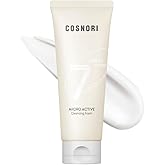 COSNORI Micro Active Cleansing Foam – Vegan, Non-irritating, Korean Facial Cleanser, Skin soothing, 7 Plant Extracts Daily Face Wash, 5.07 fl oz