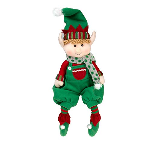 Elf Plush Christmas Stuffed Dolls, Set of 2 - 12" Boy and Girl Elves Holiday Cute Plush Shelf Toys - Fun Kids Buddy Holiday Decorations, Christmas Holiday Party Festive Decor and Gift Exchange 4 Elf Plush Christmas Stuffed Dolls, Set of 2 - 12" Boy and Girl Elves Holiday Cute Plush Shelf Toys - Fun Kids Buddy Holiday Decorations, Christmas Holiday Party Festive Decor and Gift Exchange - Image 3