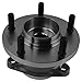 TRQ Rear Wheel Bearing & Hub Assembly with ABS Sensor Compatible with 2007-2015 Mazda CX-9