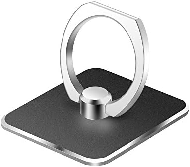 Saiker Cell Phone Grip Ring Holder Stand - Finger Holder Kickstand for Universal Smartphone - iPad iPhone 6 6s 7 7s Plus Samsung Galaxy S6 S7 Note Tablet - Black