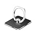 Saiker Cell Phone Grip Ring Holder Stand - Finger Holder Kickstand for Universal Smartphone - iPad iPhone 6 6s 7 7s Plus Samsung Galaxy S6 S7 Note Tablet - Black