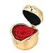 Handmade Preserved Flower Rose - Preserved Fresh Flower Eternity Rose, Unwithered Real Rose, Gift for Valentine's Day, Mother's Day, Thanksgiving Day, Christmas, Birthday, Anniversary (Golden & Red)
