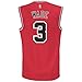 NBA Men's Chicago Bulls Dwayne Wade Replica Player Road Jersey, X-Large, Red