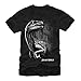 Jurassic World Sly Velociraptor Mens Graphic T Shirt - Fifth Sun