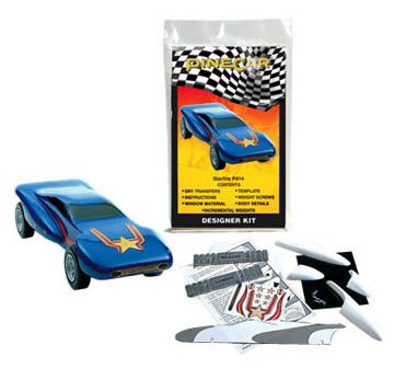 Pinecar 414 Designer Kit Starfire