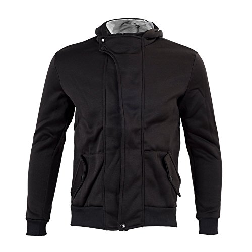 Ropa de Hombres Casual delgado Diseno cremallera abrigo chaqueta sueter con capucha