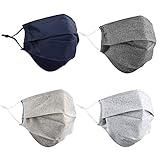Beard Men Face Mask, Large Cloth Reusable Designer