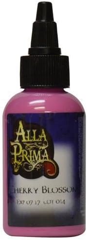 Tattoo Ink by Alla Prima - Cherry Blossom Color - 1 oz Bottle