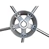 Marine-Stainless-Steel-13-12-Destroyer-Steering-Wheel-for-Boat-Five-Oceans