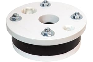 Merrill MFG 6-Inch Well Seal, Cap, Single Drop 1-1/4 in