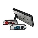 Aluminum Anti-scratch Dustproof Hard Back Protective Case Cover Shells for Nintendo Switch NS Console with Joy-Con Controller (Silver)