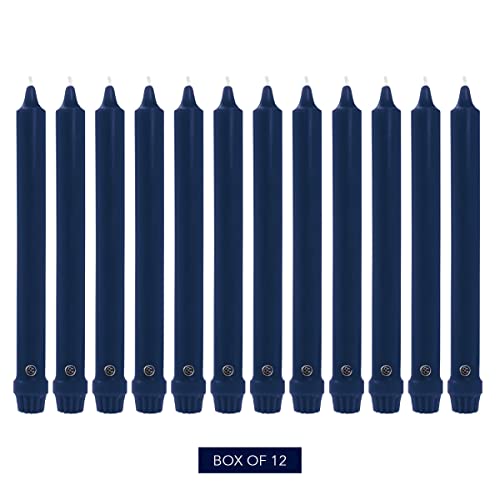 Colonial Candle Unscented Classic White Taper Candles - 10 Inch Pack Of 6 - Virtually Drip-Free, Up To 8 Hour Burn - View #7