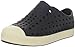 Native Jefferson Slip-On Sneaker, Jiffy Black/Bone White, 13 Medium US Little Kid