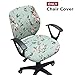 Jiyaru Rotating Armchair Slipcover Removable Stretch Computer Office Chair Cover #4 (Only Cover)