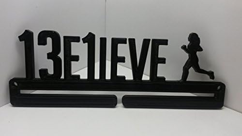 13.1 Believe Running Sports Medal Display Medal Rack Medal Holder Running Medal Hanger