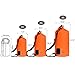 KastKing Dry Bags,100% Waterproof Storage Bags,Military Grade Construction for Swimming,Kayaking,Boating,Hiking,Camping,Fishing, Biking,Skiing,Orange,10L