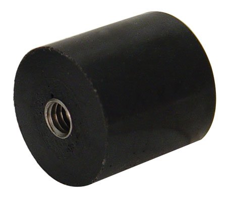 Acrotech AU-613 Threaded-Hole Round Urethane Bumper TecsPak Urethane Bumper, Female Thread