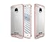 Moto Z Droid Case, ARSUE Slim Crystal Clear Transparent Scratch Resistant Premium Hybrid Drop Protection Protective Case for Moto Z Droid 2016 (Not Fit Motorola Moto Z Force, Moto Z Play) - Rose Gold