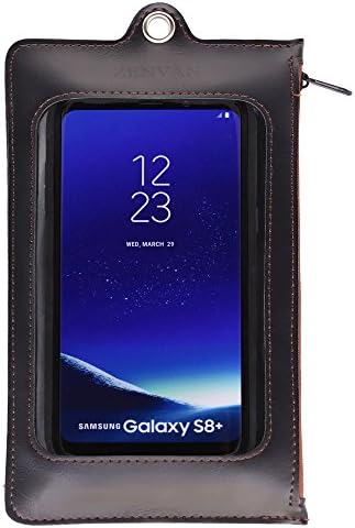 ZENVAN Samsung Galaxy S8 Plus Case [Heavy Duty Protection] [Kickstand Clip Holster] Shock Reduction Bumper Protective Cover (Samsung S8 Plus-Black)