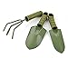 Gardening Plant Pot 3 Pieces Gardening Tools Small Shovel/Rake/Spade