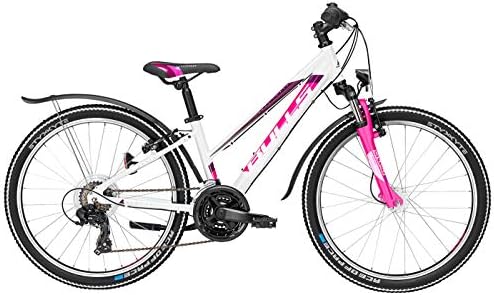 jugend fahrrad 24 zoll weiss bulls tokee street 24 madchen bike shimano kettenschaltung stvzo beleuchtung amazon de sport freizeit