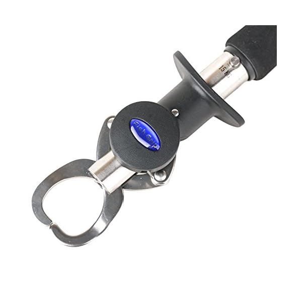 Entsport-Fish-Lip-Gripper-Fish-Scales-Grip-Grabber-Professional-Fish-Holder-Stainless-Steel-Fish-Lip-Grabber-Fish-Lip-Grip-Tool-with-Weight-Scale-and-Measuring-Tape
