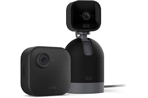 Blink Outdoor 4 (4th Gen) + Blink Mini Pan-Tilt Camera â€“ Smart security camera, two-way talk, HD live view, motion detection, set up in minutes, Works with Alexa â€“ 2 camera system