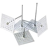 Perforated Insulation Pins (500, 3-1/2"), Made in USA -Click for size and quantity options