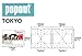 Tokyo PopOut Map