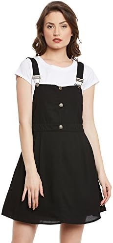 BOHOBI Women's Black Dungaree