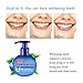Strengthening Stain Removal Gel Toothpaste Teeth Whitening Toothpaste Fight Bleeding Gums White Toothpaste, Natural, Vegan, Paraben-Free, Anti-Cavity, Pump Packaging (Blueberry)