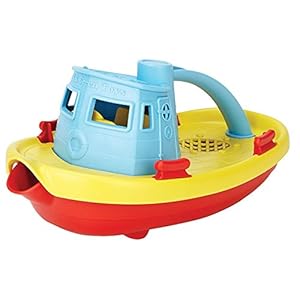 Green Toys, Tugboat , Blue
