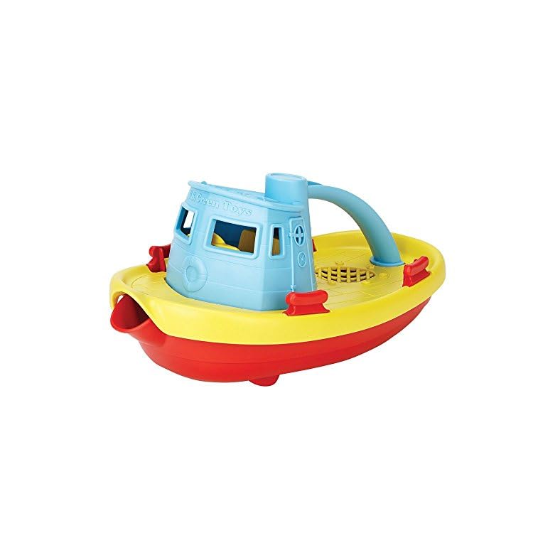 Green Toys, Tugboat , Blue