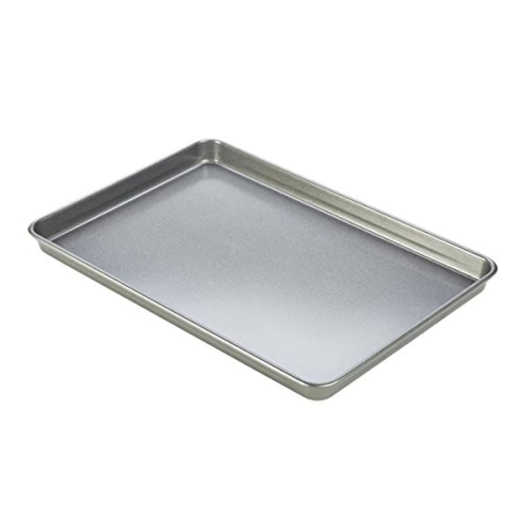 Genware NEV-BT-CS3927 Carbon Steel Non-Stick Baking Tray, 39 cm x 27 cm