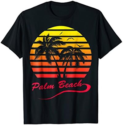 Palm Beach 80s Tropical T-Shirt