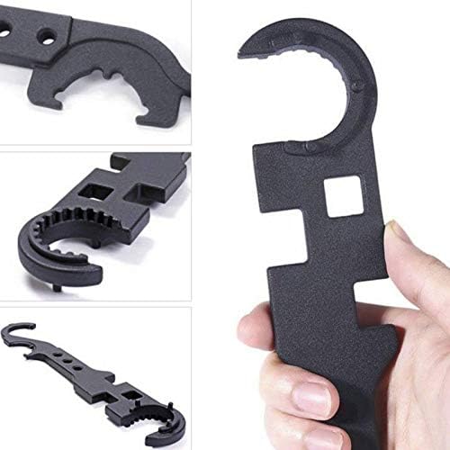 AR15 M4 CombatWrench Multi Barrel Nut Spanner Steel Outdoor Tactical