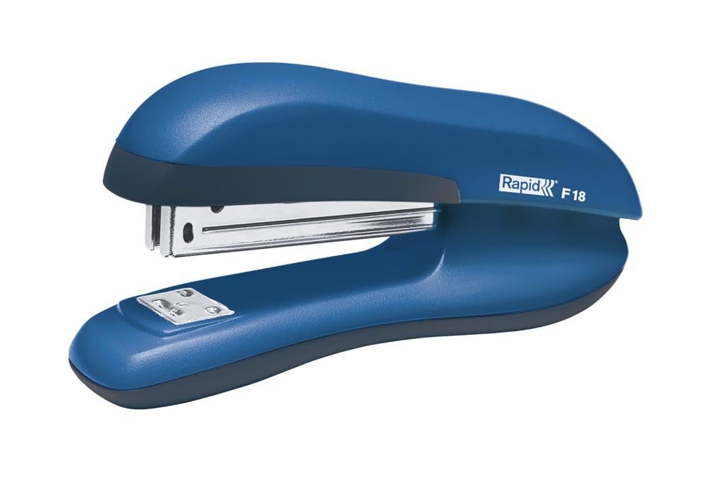 Rapid F16 Half Strip Stapler, 30 Sheet Capacity, Includes Staples, Stapling, Tacking and Pinning, Aqua Blue, 23810502