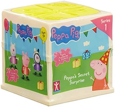 Peppa Secret Suprise - Unwrap The Cube to find Secret Drawers with 6 Suprises!