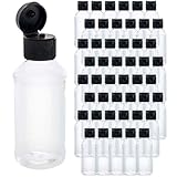 U.S. Art Supply 4 ounce Squeeze PET Plastic Bottles