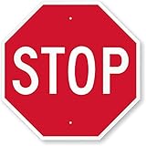 SmartSign "STOP" MUTCD Sign | 24" x 24" 3M Diamond