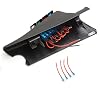 Rupse-A-Pillar-4-Switch-Panel-Pod-Kit-Left-Mount-for-Jeep-Wrangler-JK-2007-2016
