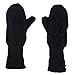 HDE Women’s Winter Gloves Crochet Twist Cable Knit Hand Warmer Mittens Black One size